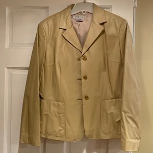 Nine West  leather blazer 10